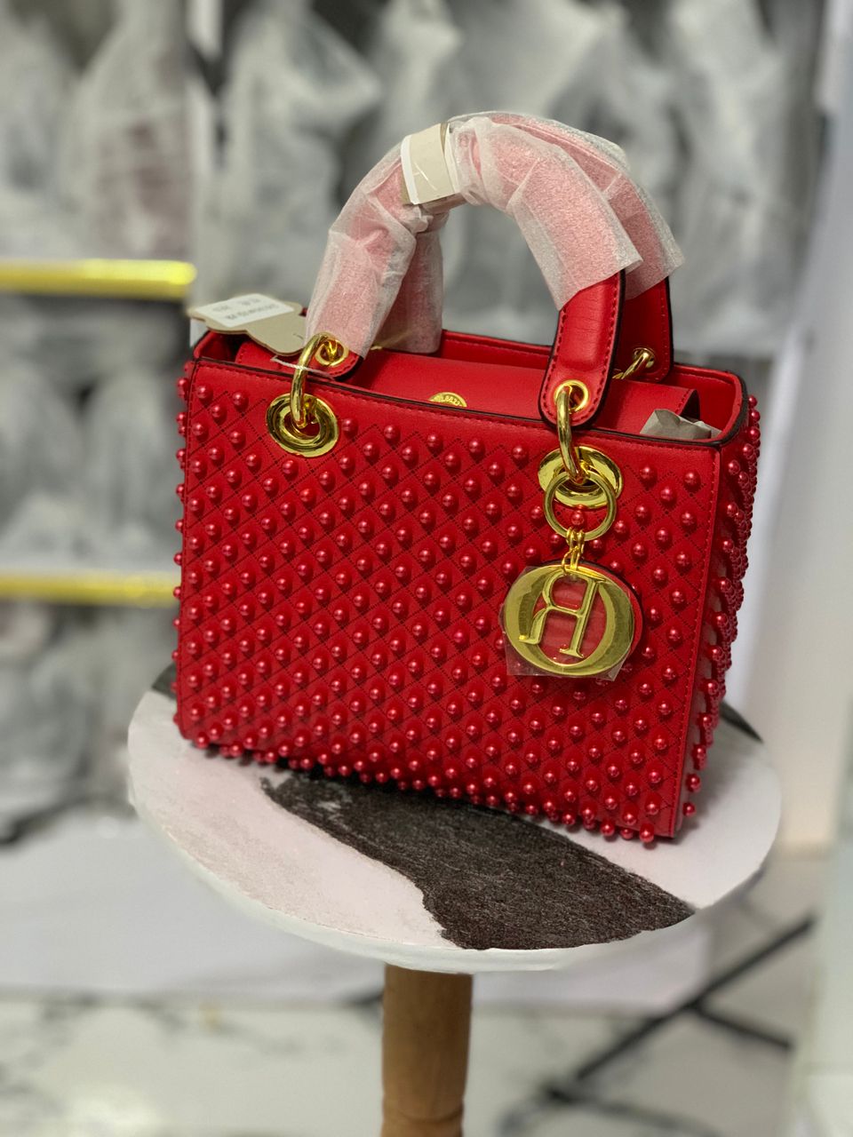 Beaded Christian Dior Bag -  2630